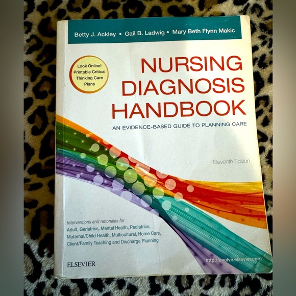 Nursing Diagnosis Handbook 11th Edition El Sevier - Picture 1 of 3